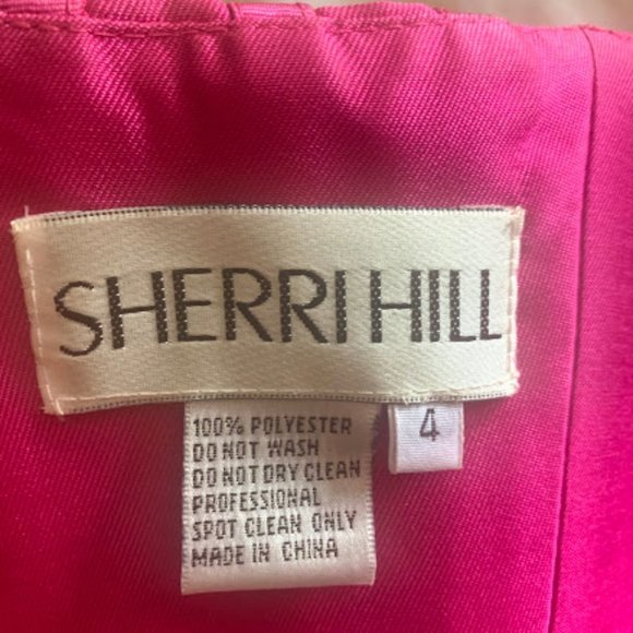 Sherri Hill #50389-Magenta  Pageant/Prom Dress - Picture 2 of 12